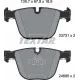 Колодки гальмівні задні TEXTAR 2373101 для BMW 5 (F07)/7 (F01-F04) 2008-, 139.7x67.8x16.9 мм