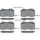 Колодки гальмівні (передні) MB C-class/CLK 1.8-5.5 98- (Brembo) Q+