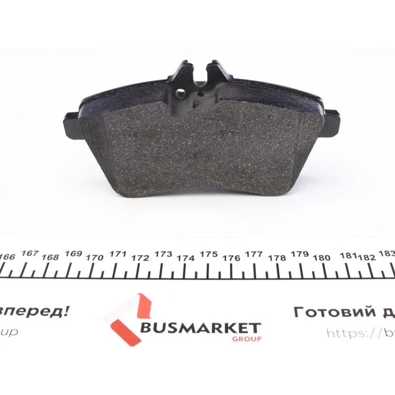 Колодки гальмівні передні TEXTAR 2388101 для Mercedes-Benz A-Class W169/B-Class W245 2004-2012, 70x131.8x20.1 мм
