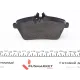Колодки гальмівні передні TEXTAR 2388101 для Mercedes-Benz A-Class W169/B-Class W245 2004-2012, 70x131.8x20.1 мм