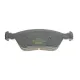 Колодки гальмівні передні TEXTAR 2392201 для Mercedes-Benz E-Class W211, GL-Class X164 2002-, 193.3x69.8 мм