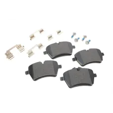Колодки гальмівні передні TEXTAR 2398401 для Mini Cooper S R56/R57/R58/R59, 131.6x71.4x18 мм