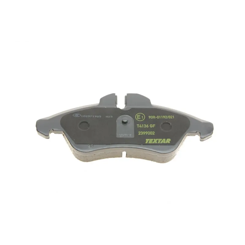 Колодки гальмівні передні TEXTAR 2399002 для Mercedes-Benz Sprinter 208-316 (901, 902, 903) 1995-2006, Teves, 156.3 мм