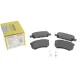 Колодки гальмівні задні TEXTAR 2401401 для Mitsubishi Outlander, Lancer, Chrysler 200, Dodge Avenger, Jeep Compass, 15.4 мм