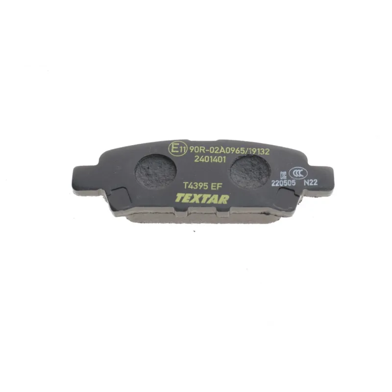 Колодки гальмівні задні TEXTAR 2401401 для Mitsubishi Outlander, Lancer, Chrysler 200, Dodge Avenger, Jeep Compass, 15.4 мм