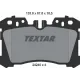 Колодки гальмівні передні TEXTAR 2424501 для Lexus LS 460/600h 2006-2017, 133.8x88x18.5 мм
