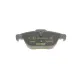 Колодки гальмівні задні TEXTAR 2425401 для Mercedes-Benz C-Class W204, E-Class C207 2007-2015, 122.7x54.3x17.5 мм