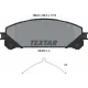 Колодки гальмівні (передні) Lexus RX 08-/ Toyota Camry 17- (Advics) (166.8x59.3x17.5)