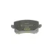 Колодки гальмівні задні TEXTAR 2448301 для Audi Q3, VW Passat B7, CC 2010- 105.5x56.3x17.2 мм
