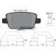 Колодки гальмівні (задні) Ford Kuga 08-/Mondeo IV 07-15 (TRW) Q+