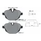 Колодки гальмівні (задні) BMW 5 (F10-11/G30-31)/X3 (F25/G01) /X5 (G05) 10- (TRW)