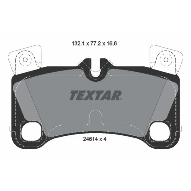 Колодки гальмівні (задні) Audi Q7 06-16/Porsche Cayenne 02-10/VW Touareg 02-10 (Brembo)