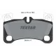 Колодки гальмівні (задні) Audi Q7 06-16/Porsche Cayenne 02-10/VW Touareg 02-10 (Brembo)
