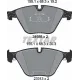 Колодки гальмівні (передні) BMW 5 (F10/F11) 10-17 (Teves) Q+