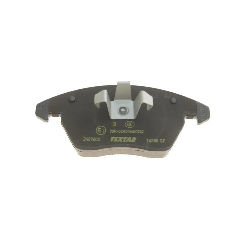 Колодки гальмівні передні TEXTAR 2469602 для Volkswagen Caddy 2003-, Audi A3 8P 2003-2012, 155.4x71.5 мм