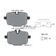 Колодки гальмівні задні TEXTAR 2470301 для BMW 5 (F10/F11/F18) 6 (F12/F13) 2009-, 65.6x72.6x18x116.2 мм