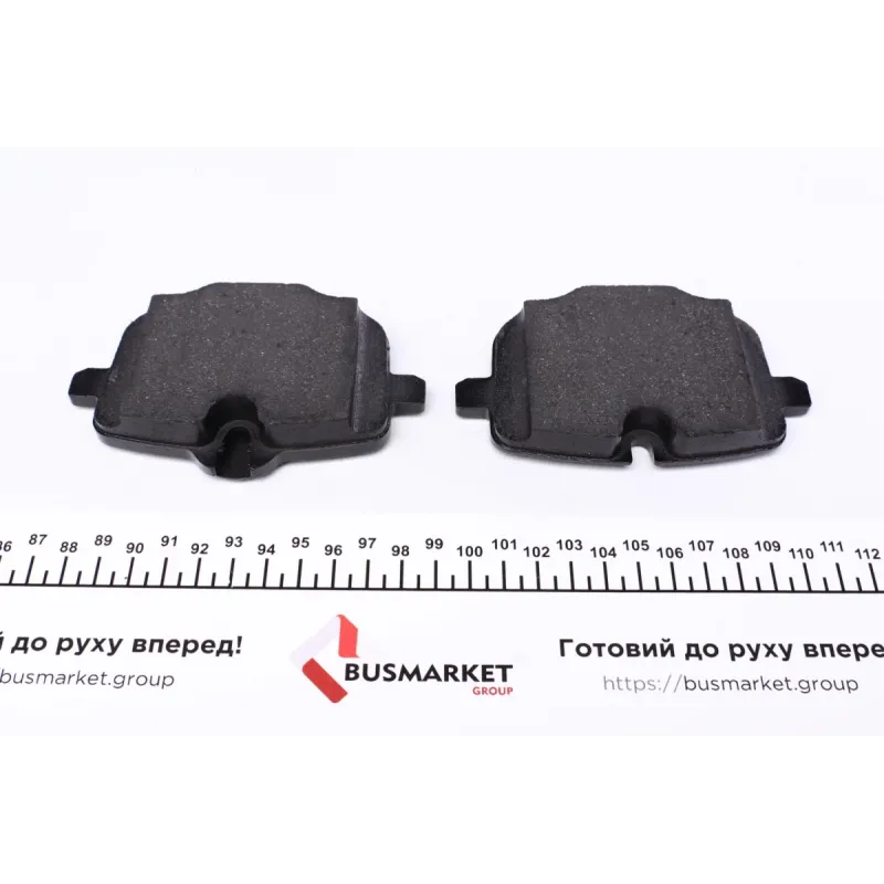 Колодки гальмівні задні TEXTAR 2470301 для BMW 5 (F10/F11/F18) 6 (F12/F13) 2009-, 65.6x72.6x18x116.2 мм