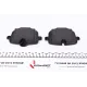 Колодки гальмівні задні TEXTAR 2470301 для BMW 5 (F10/F11/F18) 6 (F12/F13) 2009-, 65.6x72.6x18x116.2 мм