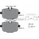 Колодки гальмівні задні TEXTAR 2470401 для BMW 5 G30/G31, 7 G11/G12, X5 G05, X6 G06 18.2 мм