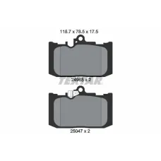 Колодки гальмівні (передні) Lexus GS 12-/ RC 14- (Advics)