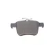 Колодки гальмівні задні TEXTAR 2500901 для VW Golf/Touran 1.0-2.0 TDI 2012-, 16.4 мм