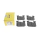 Колодки гальмівні передні TEXTAR 2502805 для BMW 3 (F30/F31/F34) 4 (F32/F36) 2011-, 17.9 мм
