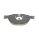 Колодки гальмівні передні TEXTAR 2504501 для BMW 5/6/7 F01/F10/F11/F07, 192.1x79.4 мм