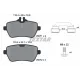 Колодки гальмівні задні TEXTAR 2507101 для Mercedes-Benz SL (R231) 2012-, 18.8 мм
