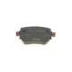 Колодки гальмівні задні TEXTAR 2511003 для Audi Q3, Skoda Octavia, Seat Leon, VW Passat B7 2012- 104.2x52x17.5 мм