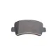 Колодки гальмівні (задні) Renault Master/Opel Movano 10- (Brembo) Q+ (однокатк.)/(з датчиком)
