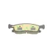 Колодки гальмівні передні TEXTAR 2519202 для Mercedes-Benz M/GL/GLE/GLS-Class W166/X166 2011-, 193.3x64x21.3 мм