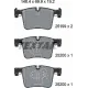 Колодки гальмівні (передні) BMW 1 (F20)/2 (F22)/3 (F30)/4 (F32)/ X3 (F25) 11- (Bosch) Q+