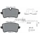 Колодки гальмівні задні TEXTAR 2521402 для Audi A6/A7 (Lucas, 300мм, Q+) з датчиком L=210mm