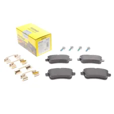Колодки гальмівні задні TEXTAR 2521501 для Mercedes-Benz ML-Class W166, GL-Class X166, AMG W176 2011-, 116.4x49.8x18.7 мм