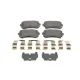 Колодки гальмівні (задні) Hyundai ix35/Sonata/Kia Cerato/Sportage 09- (Mando) Q+