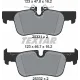 Колодки гальмівні задні TEXTAR 2533101 для BMW 2 Series F44/F45/F46, X1 F48, i3 I01