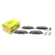 Колодки гальмівні передні TEXTAR 2568301 для Seat Leon, VW Golf VII 1.2-2.0 2012- (TRW, 160.2мм)