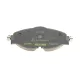 Колодки гальмівні передні TEXTAR 2568301 для Seat Leon, VW Golf VII 1.2-2.0 2012- (TRW, 160.2мм)