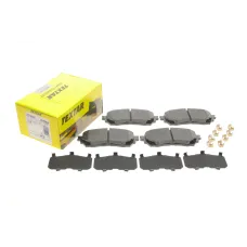 Колодки гальмівні передні TEXTAR 2572501 для Mazda 6 GJ/GH 2012- 140.4x59.5x15.5 мм