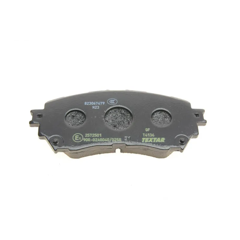 Колодки гальмівні передні TEXTAR 2572501 для Mazda 6 GJ/GH 2012- 140.4x59.5x15.5 мм