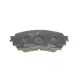 Колодки гальмівні передні TEXTAR 2572501 для Mazda 6 GJ/GH 2012- 140.4x59.5x15.5 мм
