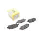 Колодки гальмівні задні TEXTAR 2577801 для Nissan Juke, X-Trail, Infiniti EX, FX, G, M, Q50, Q60, Q70, QX50, 105.6x39.4x13.8 мм