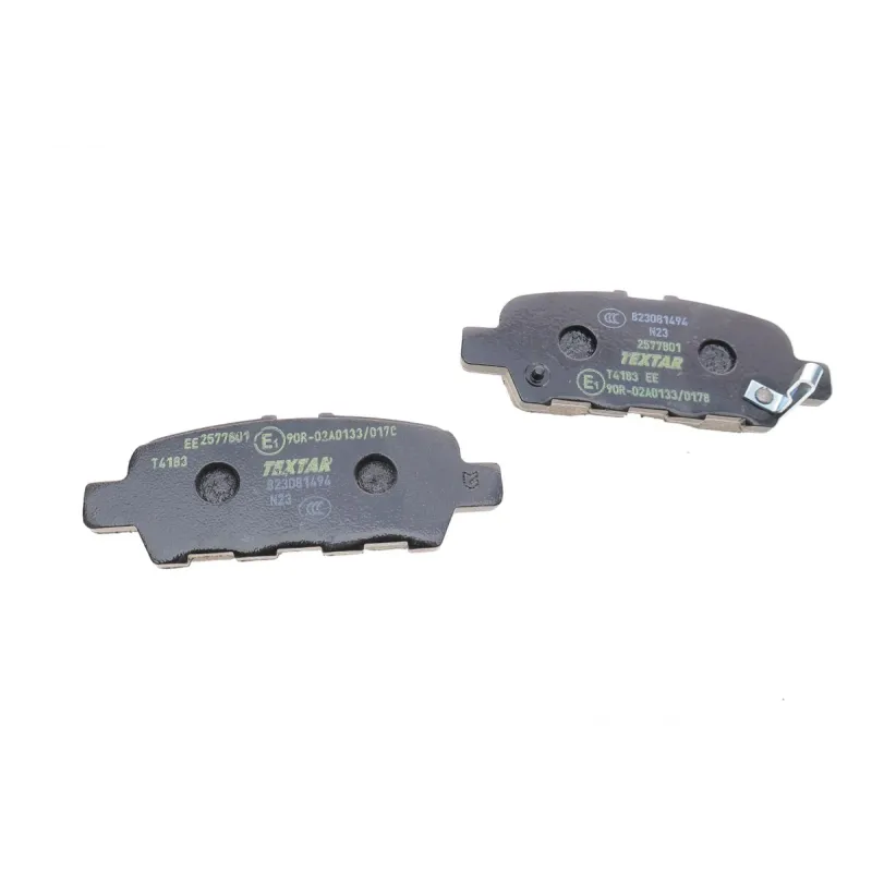 Колодки гальмівні задні TEXTAR 2577801 для Nissan Juke, X-Trail, Infiniti EX, FX, G, M, Q50, Q60, Q70, QX50, 105.6x39.4x13.8 мм