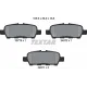 Колодки гальмівні задні TEXTAR 2577801 для Nissan Juke, X-Trail, Infiniti EX, FX, G, M, Q50, Q60, Q70, QX50, 105.6x39.4x13.8 мм