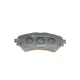 Колодки гальмівні передні TEXTAR 2582301 для Toyota Yaris 2013-, Akebono 122.3x48.6 мм
