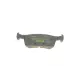 Колодки гальмівні задні TEXTAR 2584104 для Ford Fiesta VII 1.0 EcoBoost 2017-, Peugeot 308 2014-, 123.2x42.4x14 мм