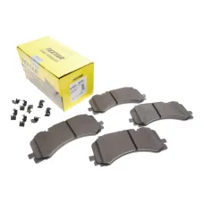 Колодки гальмівні передні TEXTAR 2590801 для Audi A6/A7/A8/Q7/Q8/VW Touareg 16- (Akebono) 214x88.4x16.9 мм