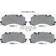 Колодки гальмівні (передні) Audi A6/A7/A8/Q7/Q8/VW Touareg 16- (Akebono) Q+
