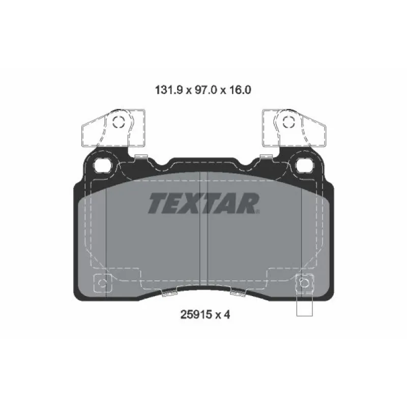 Колодки гальмівні (передні) Opel Insignia B 17-/Tesla Model S 13-16 (Brembo) Q+