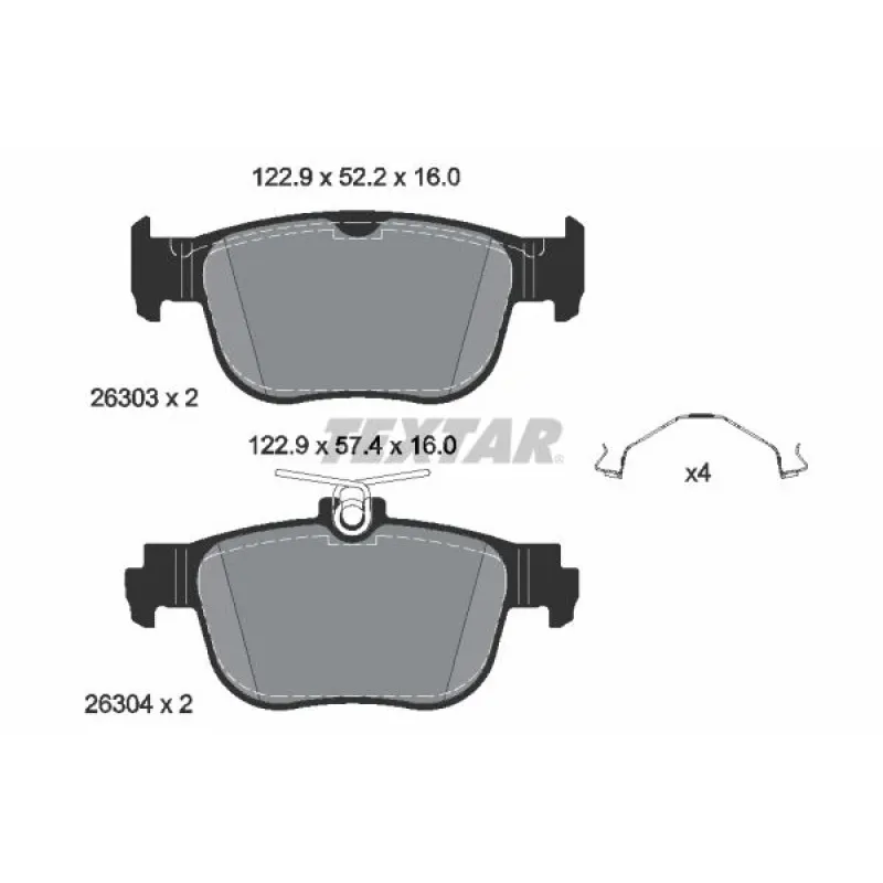 Колодки гальмівні (задні) Audi A3/VW Caddy V/Golf VIII/Skoda Octavia IV 20- (ATE) Q+
